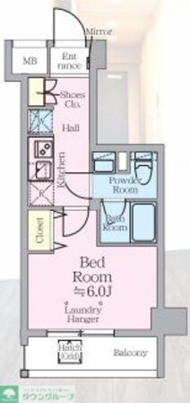 ティモーネグランデ川口の物件間取画像